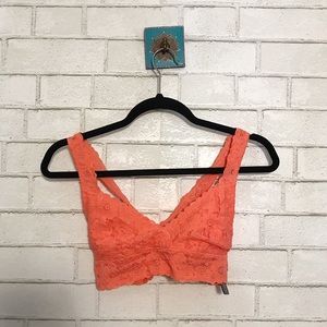 🌻 Aerie Coral Bralette Racerback